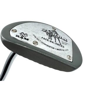 Ram Golf Zebra Face Balanced Putter Blue White Mallet Steel 35.5" RH